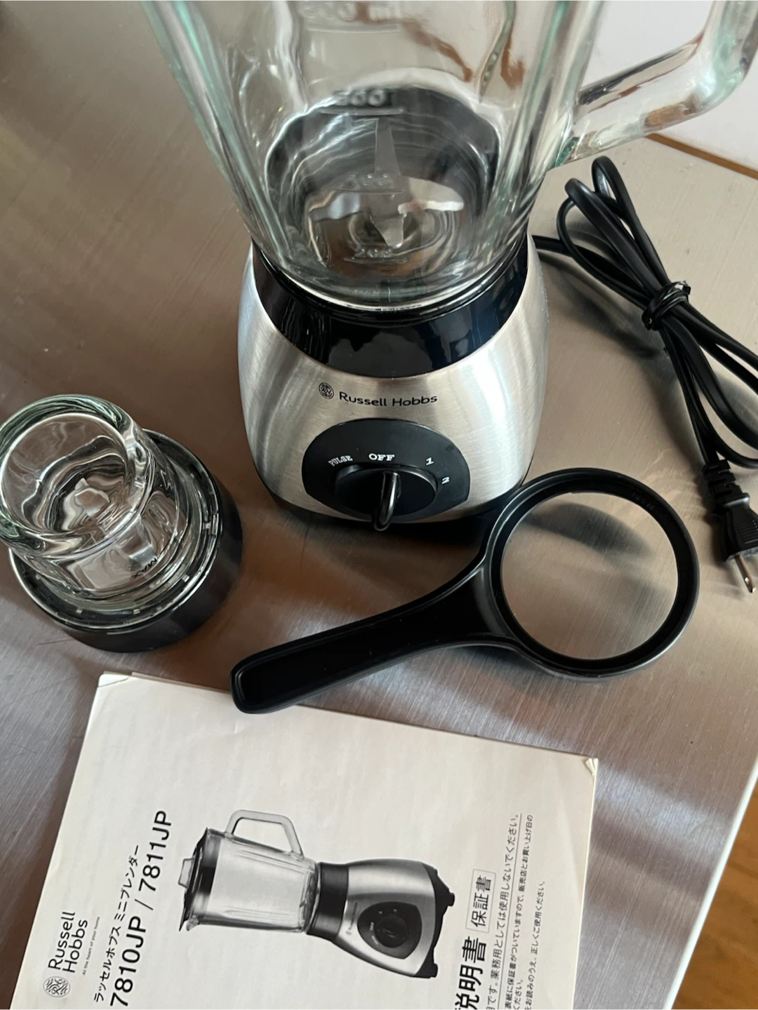 【デザインおしゃれ！】Russell Hobbs ミニブレンダー 7810JPの写真6枚目