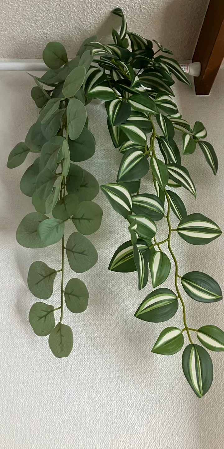 フェイクグリーン ハンギング観葉植物 5点セットの写真2枚目