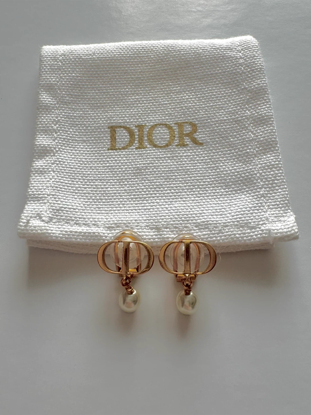 Dior petit CD クリップイヤリングの写真2枚目