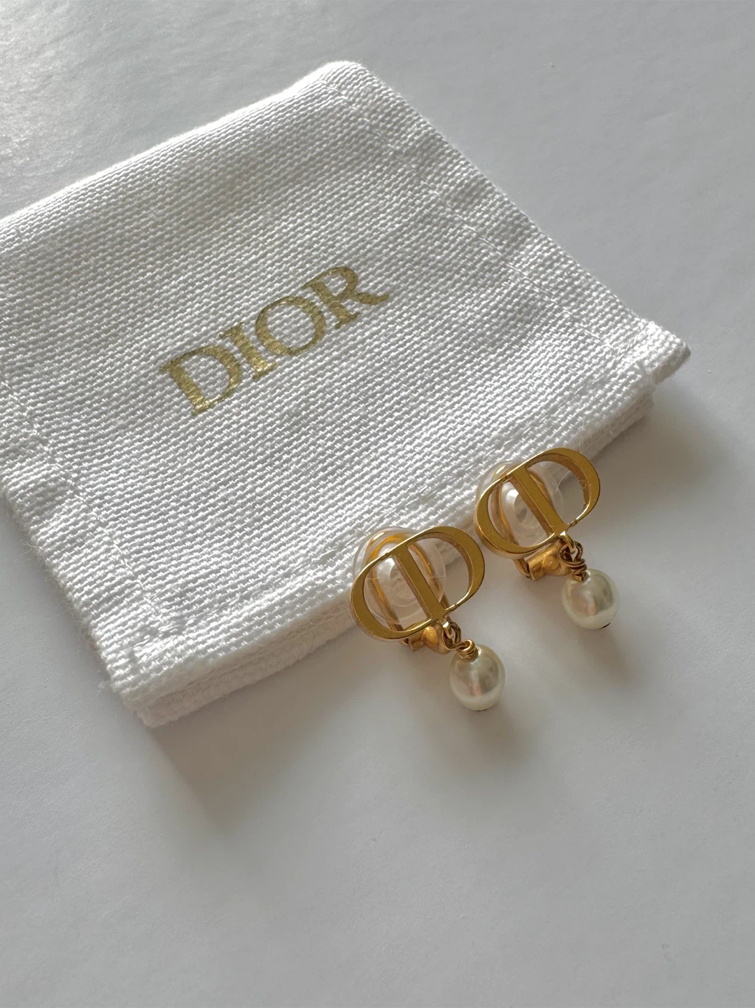 Dior petit CD クリップイヤリングの写真3枚目