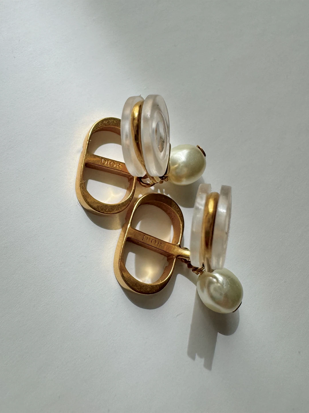 Dior petit CD クリップイヤリングの写真5枚目