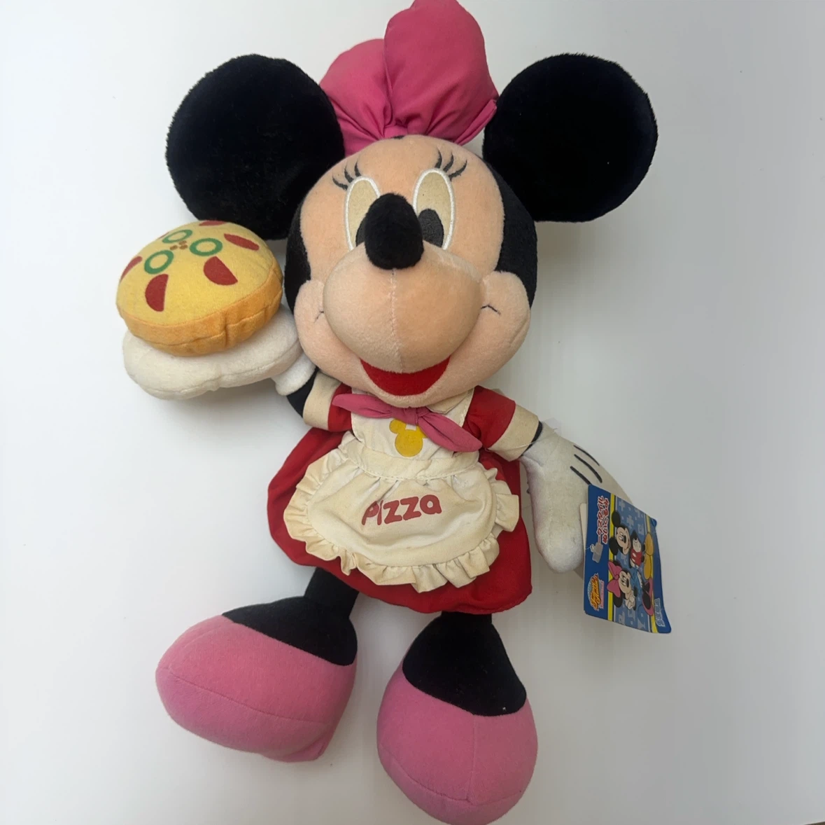 ミニーマウス ぬいぐるみ ピザ屋さん 100の写真2枚目