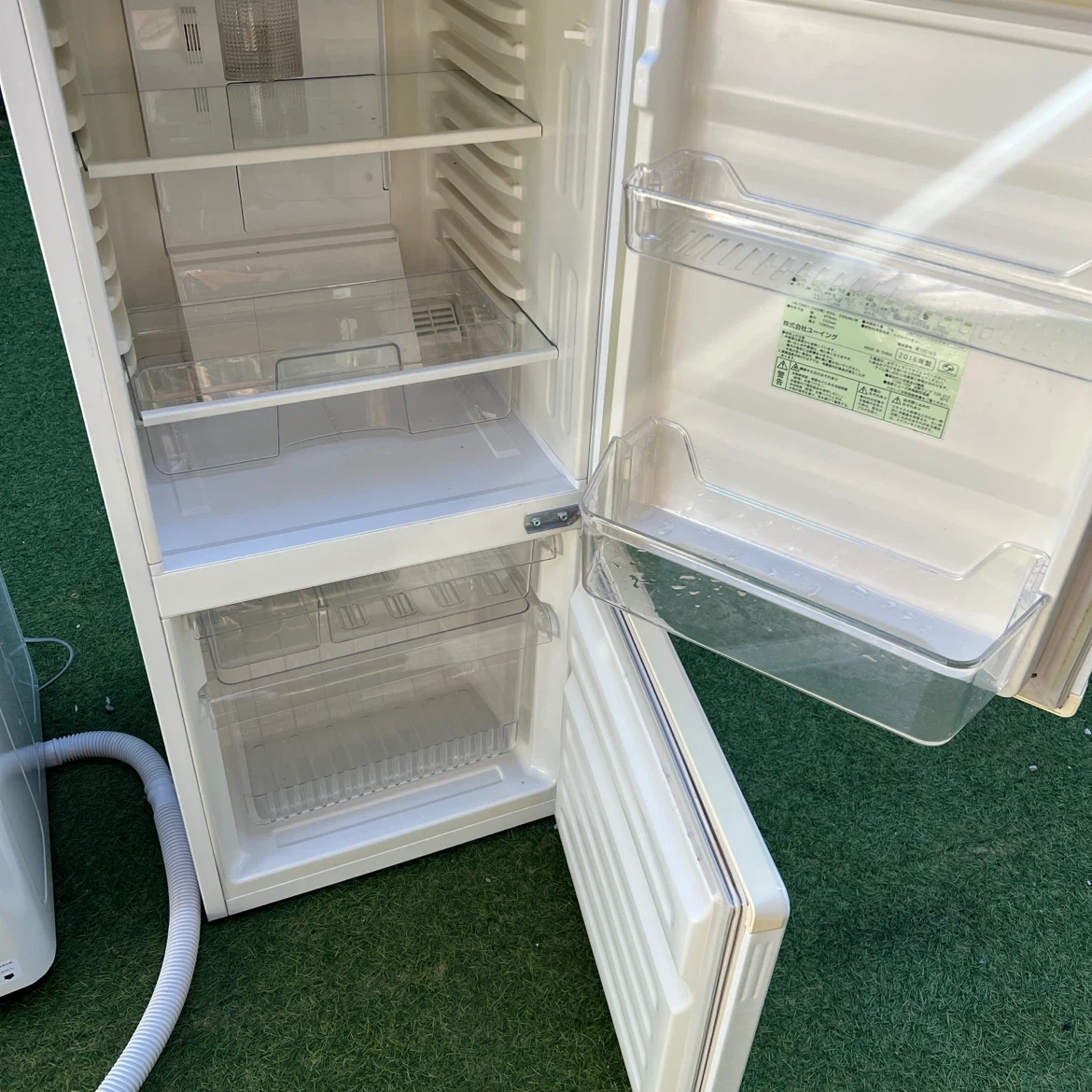 自動霜取り110L冷蔵庫・5.5Kg 洗濯機 家電セット 新生活応援セットの写真2枚目
