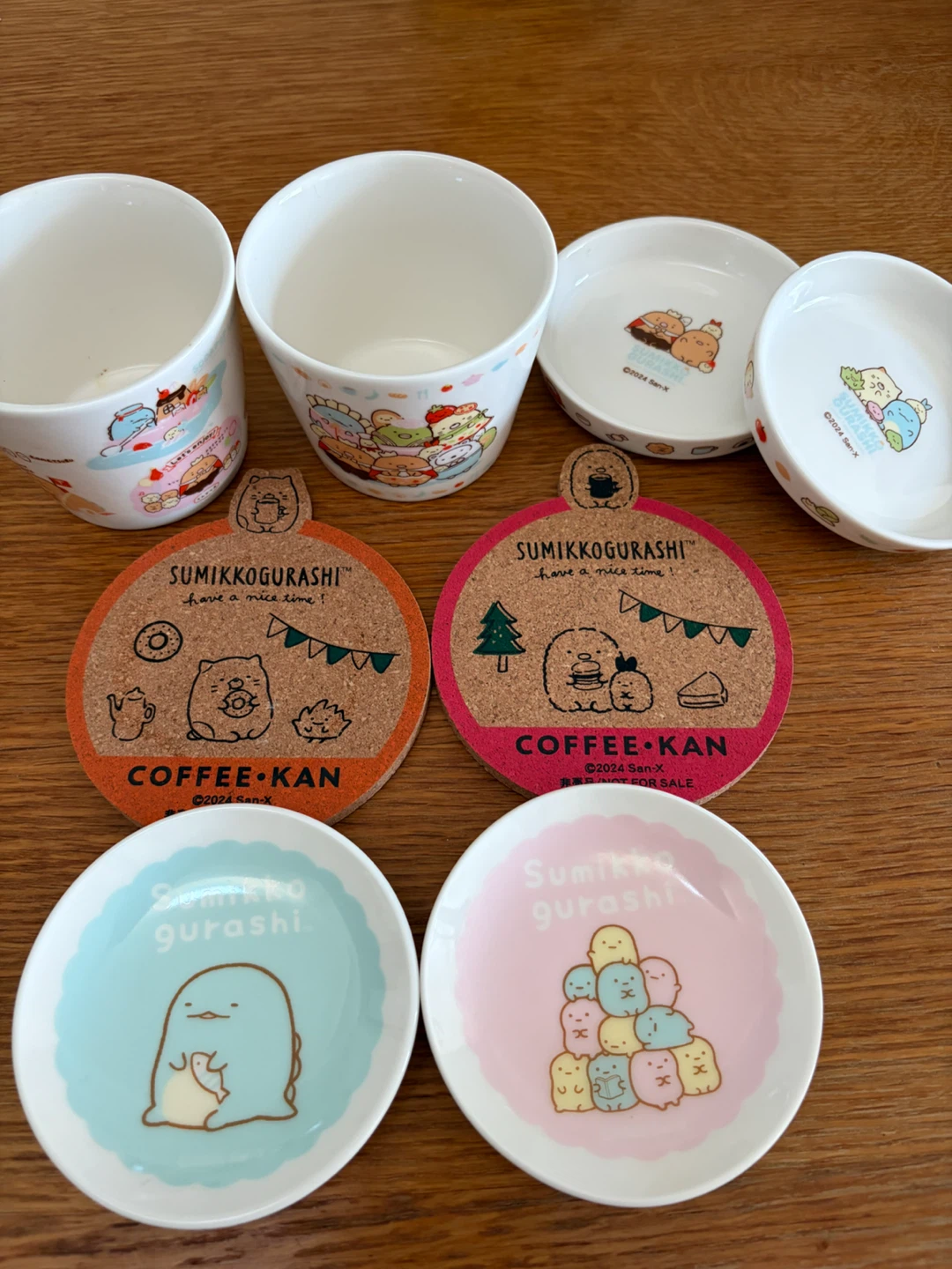 すみっコぐらし　そばちょこ等　未使用