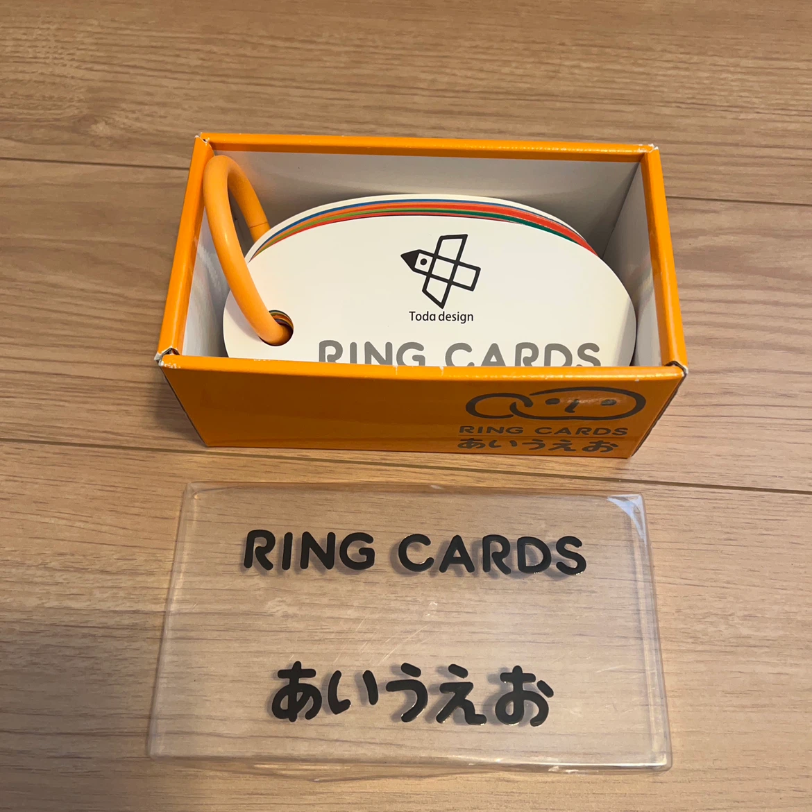 トーダデザイン リングカード あいうえお