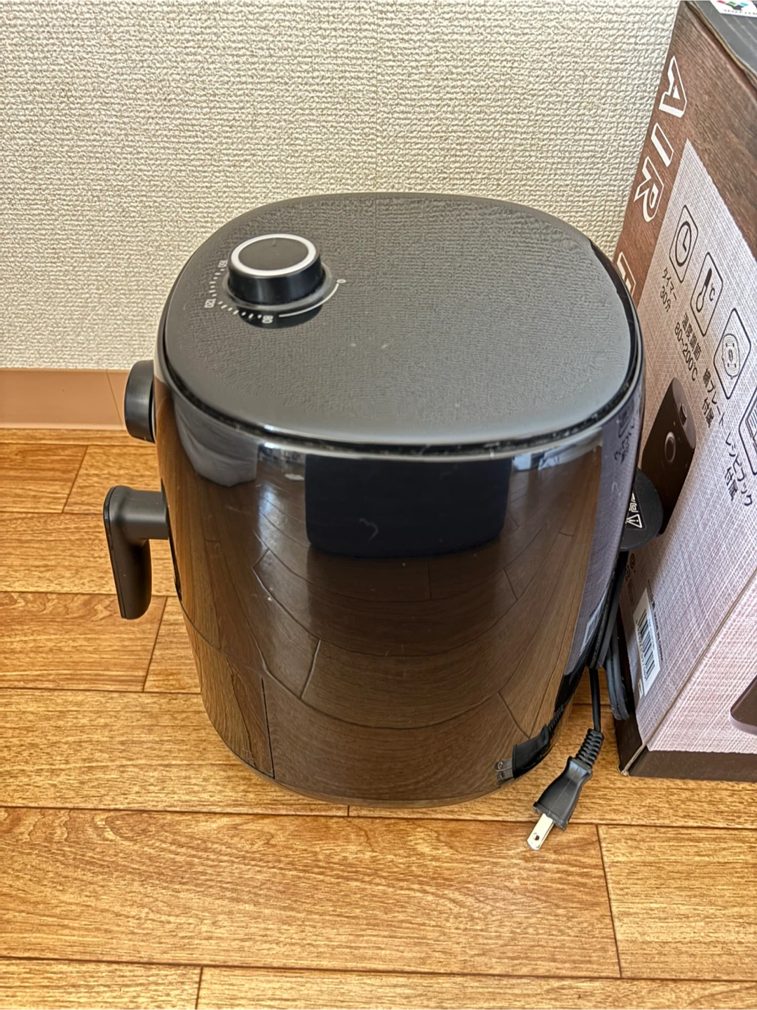 ヤマゼン エアフライヤー YAF-C120(B) 山善　ノンフライヤーの写真6枚目