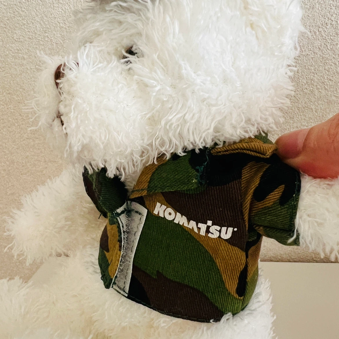迷彩柄 クマのぬいぐるみの写真2枚目