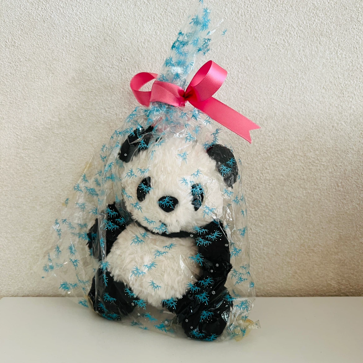 パンダ ぬいぐるみ (ラッピング済み)