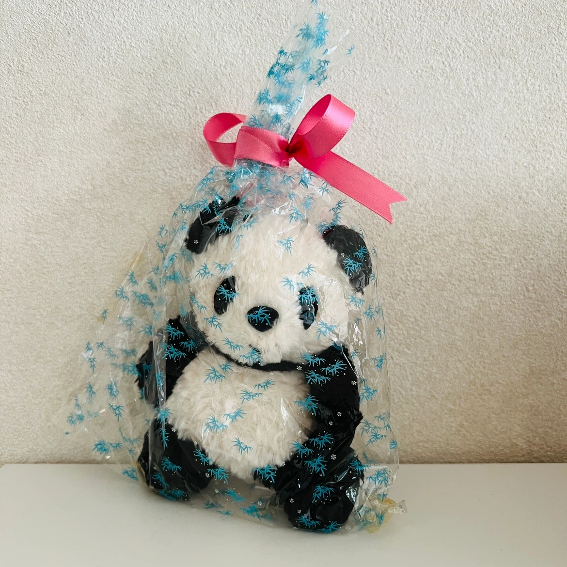 パンダ ぬいぐるみ (ラッピング済み)