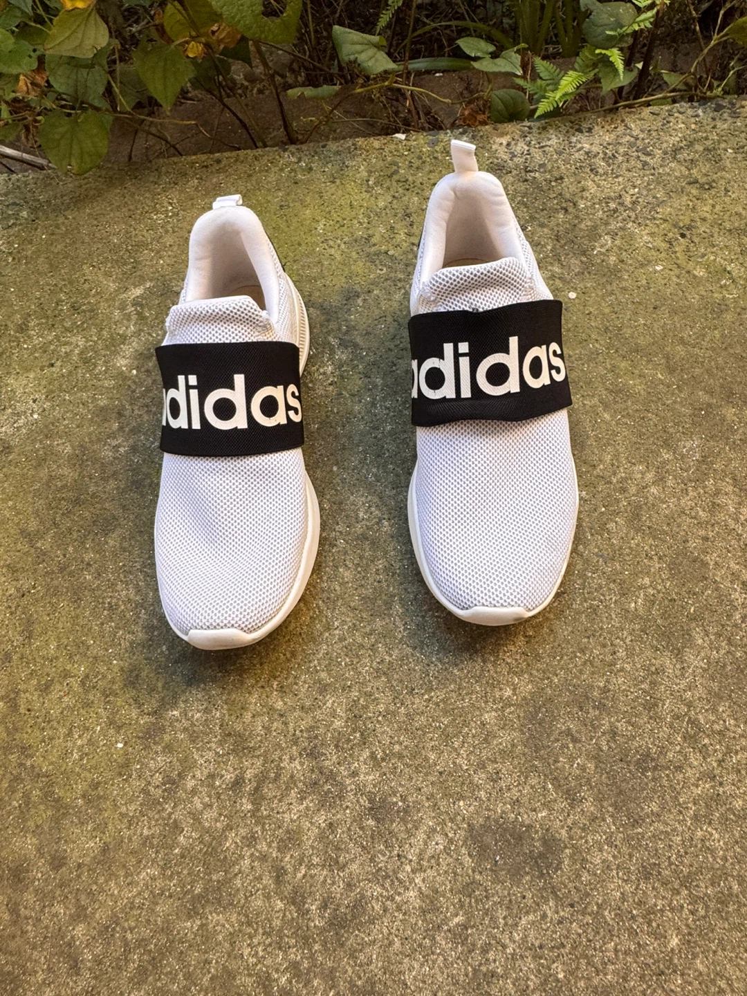 アディダス スニーカー ホワイト ブラックAdidas Lite Racer Adapt 30cm