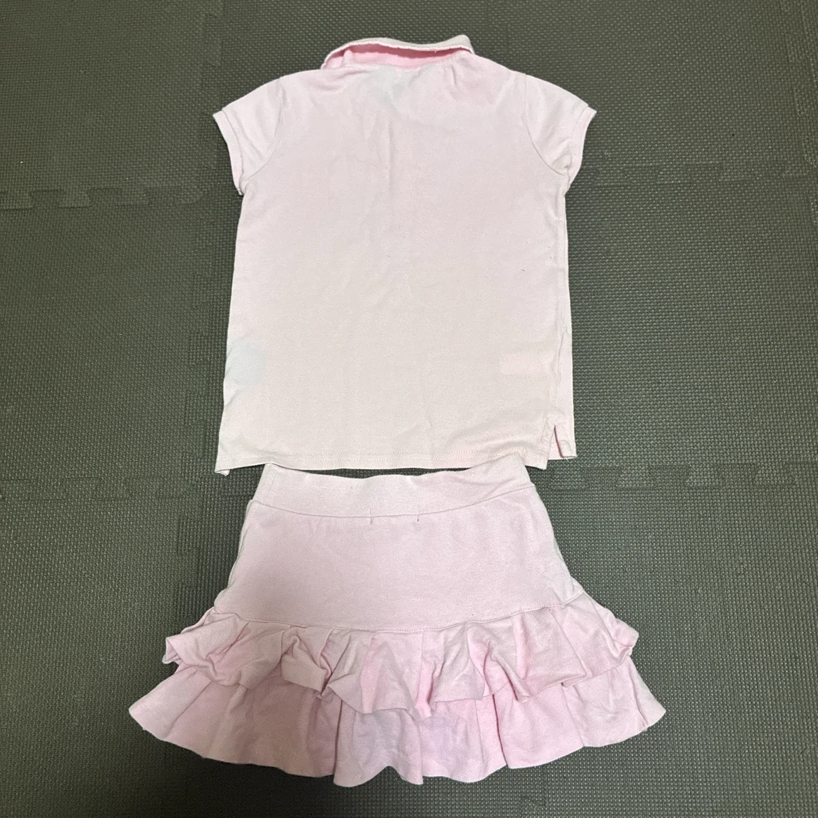 RALPH LAUREN ラルフローレン ポロシャツ スカート セットアップ ピンクの写真2枚目
