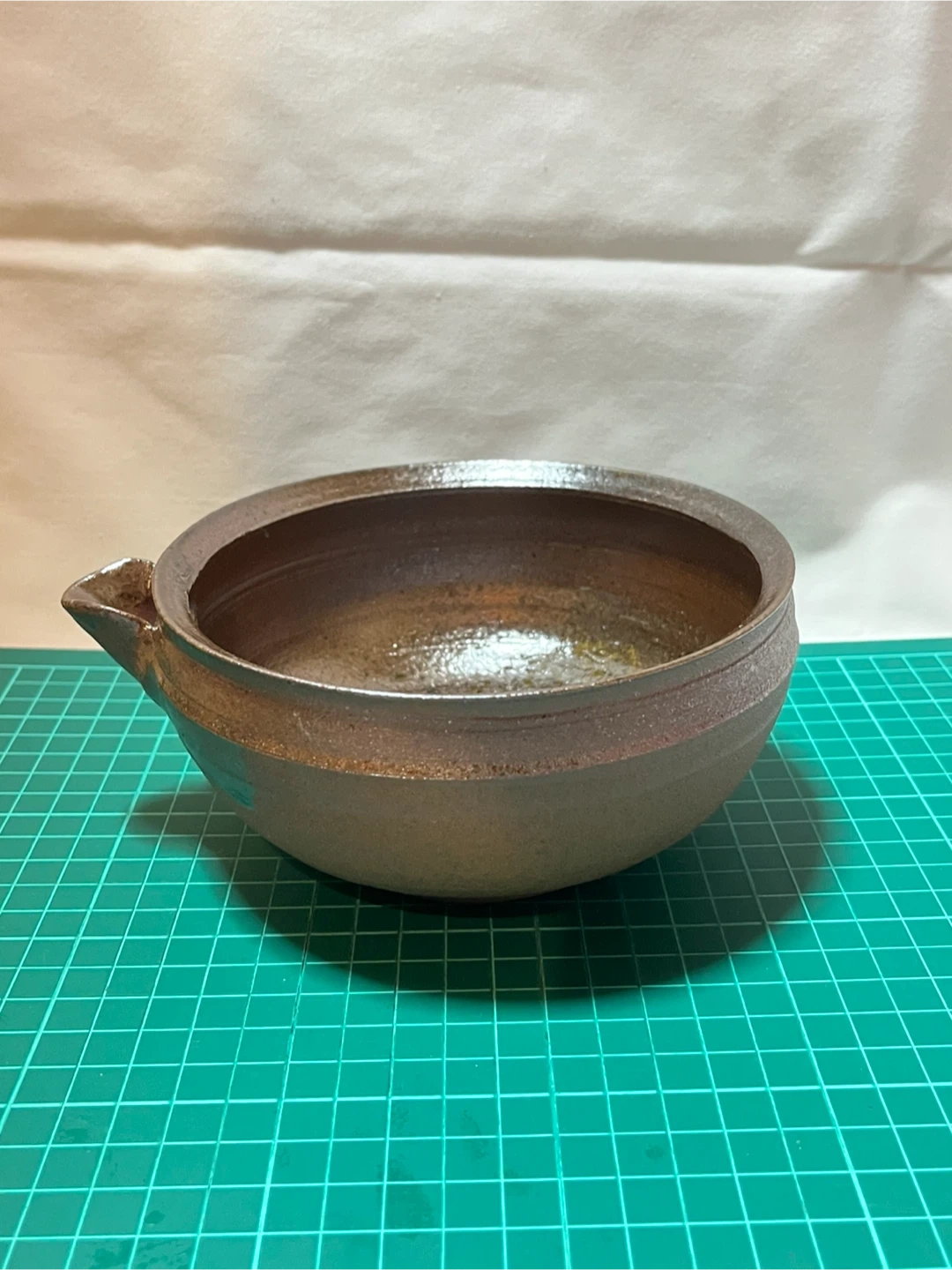 注ぎ口付き 片口鉢 陶器