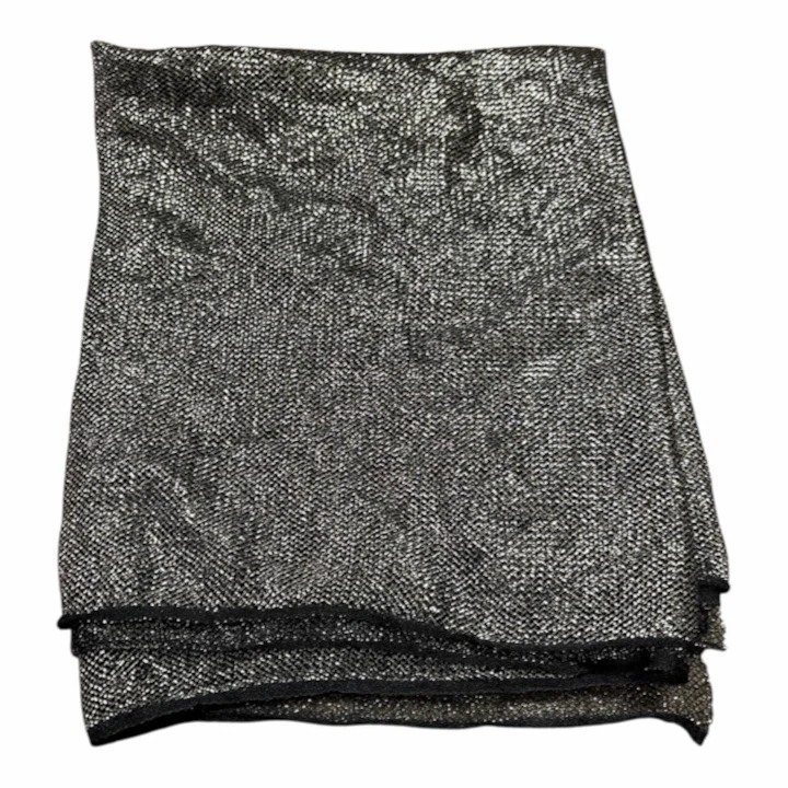 【新品】高級 ラメネット生地 ハギレ (97×290cm) トップス・ベスト向け