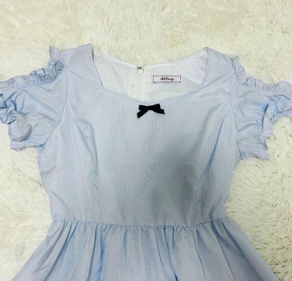 【美品】Ank Rougeミニワンピース キッズの写真8枚目