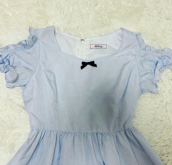 【美品】Ank Rougeミニワンピース キッズの写真8枚目