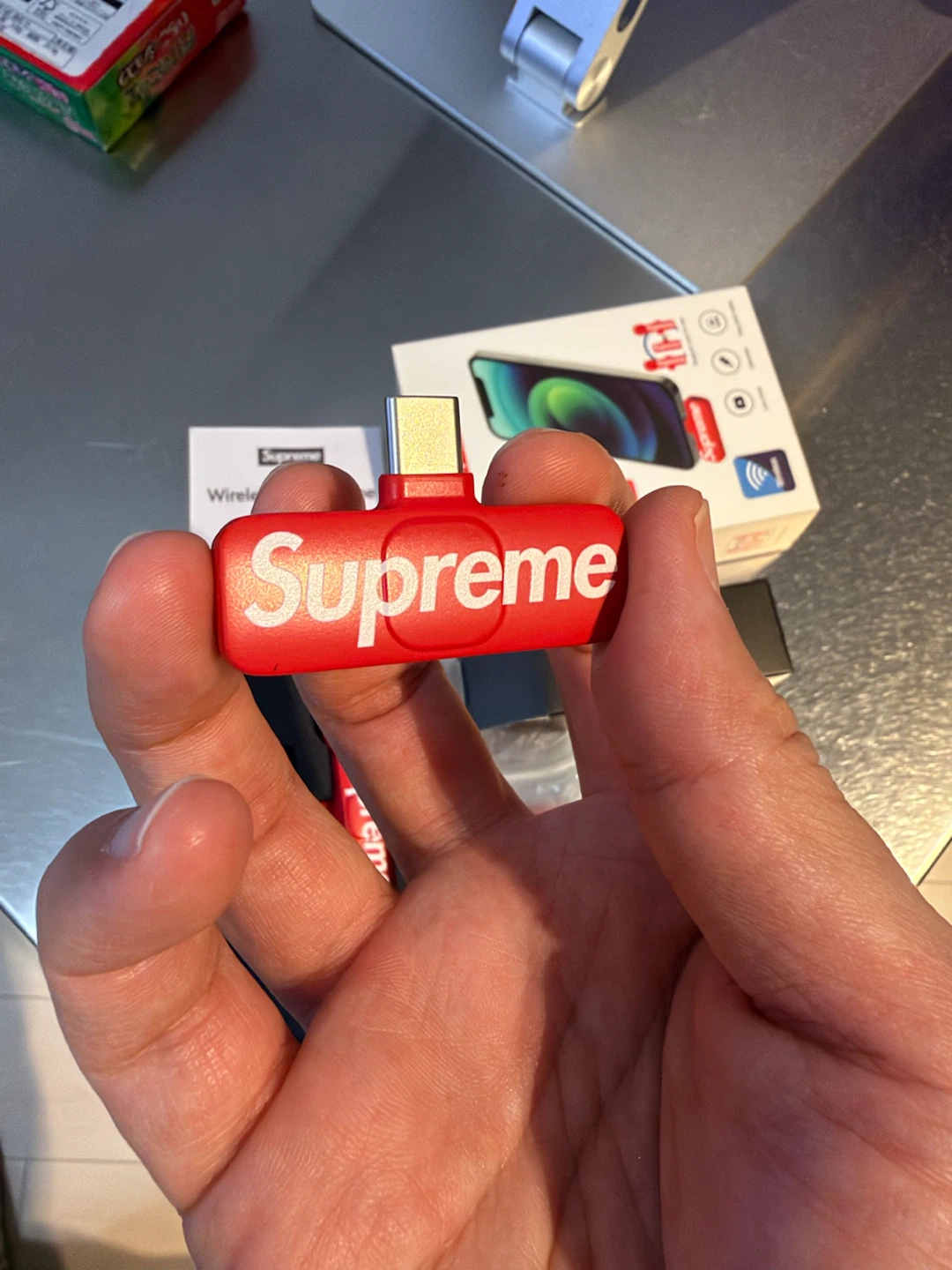 Supreme Mini Mics (Set of 2) Redの写真4枚目