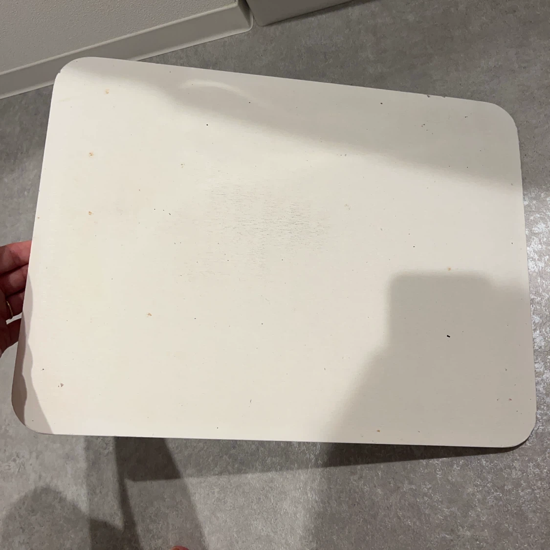 珪藻土マット　30cm×40cm ホワイトの写真2枚目