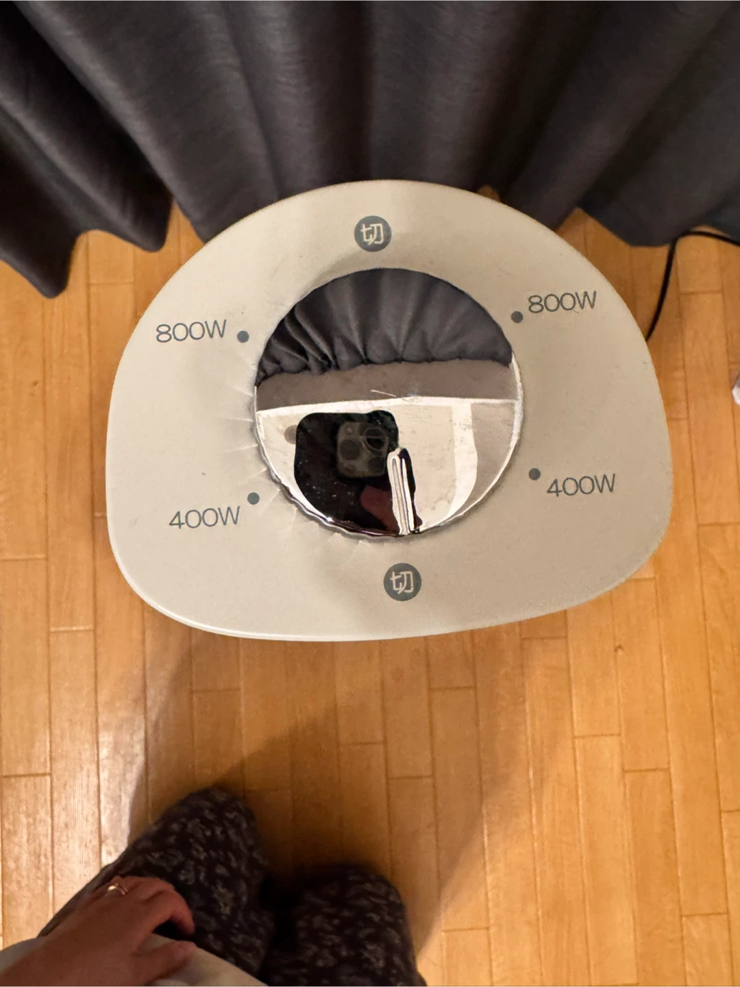 ヤマゼン カーボンヒーター DCT-K08の写真4枚目