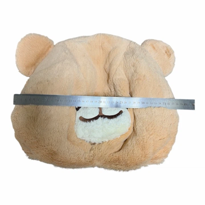 【美品】くま かぶりもの 着ぐるみ マスク ファンキャップ (約35×37cm)の写真4枚目