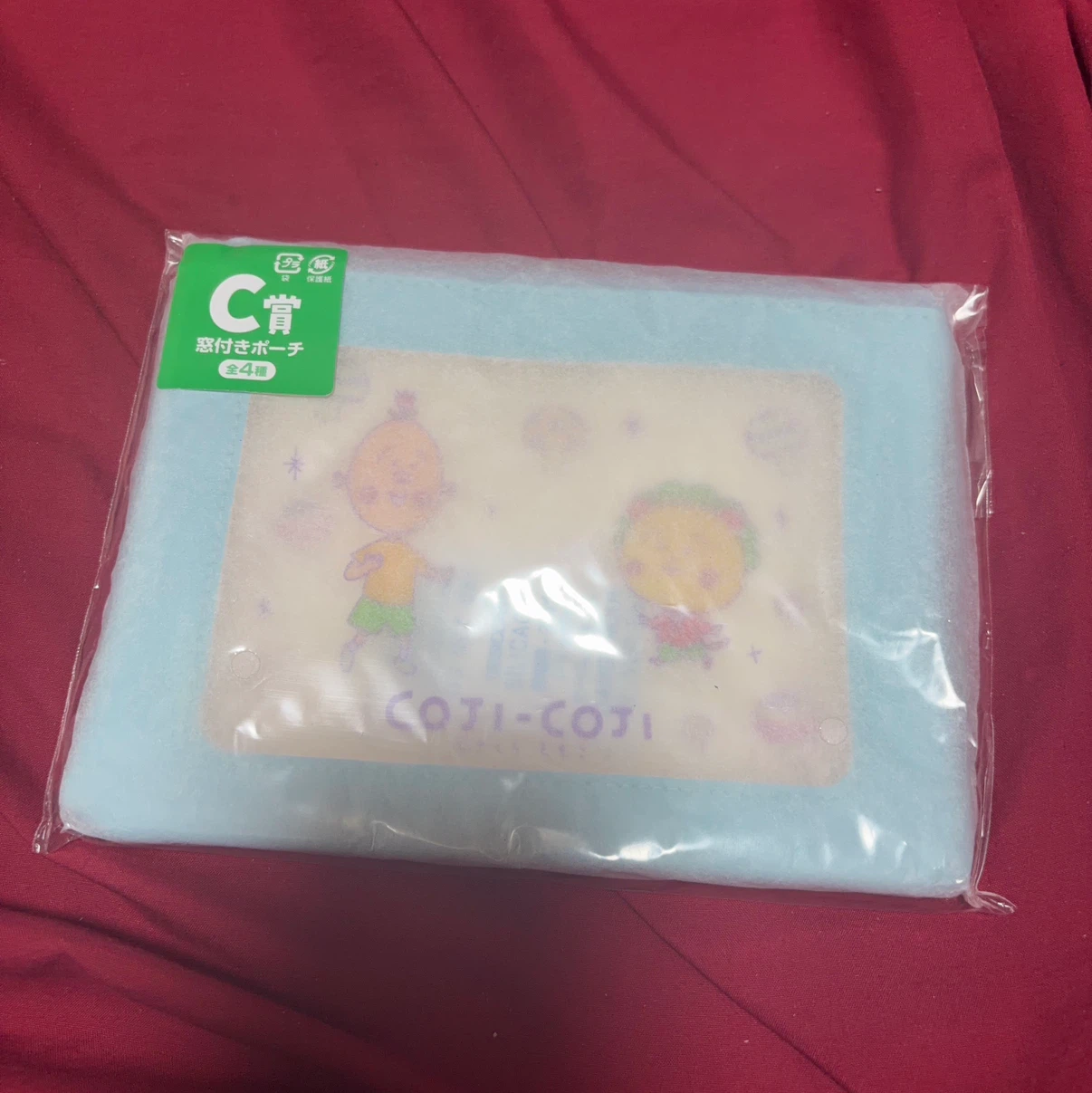 コジコジ 窓付きポーチ 一番くじ C賞