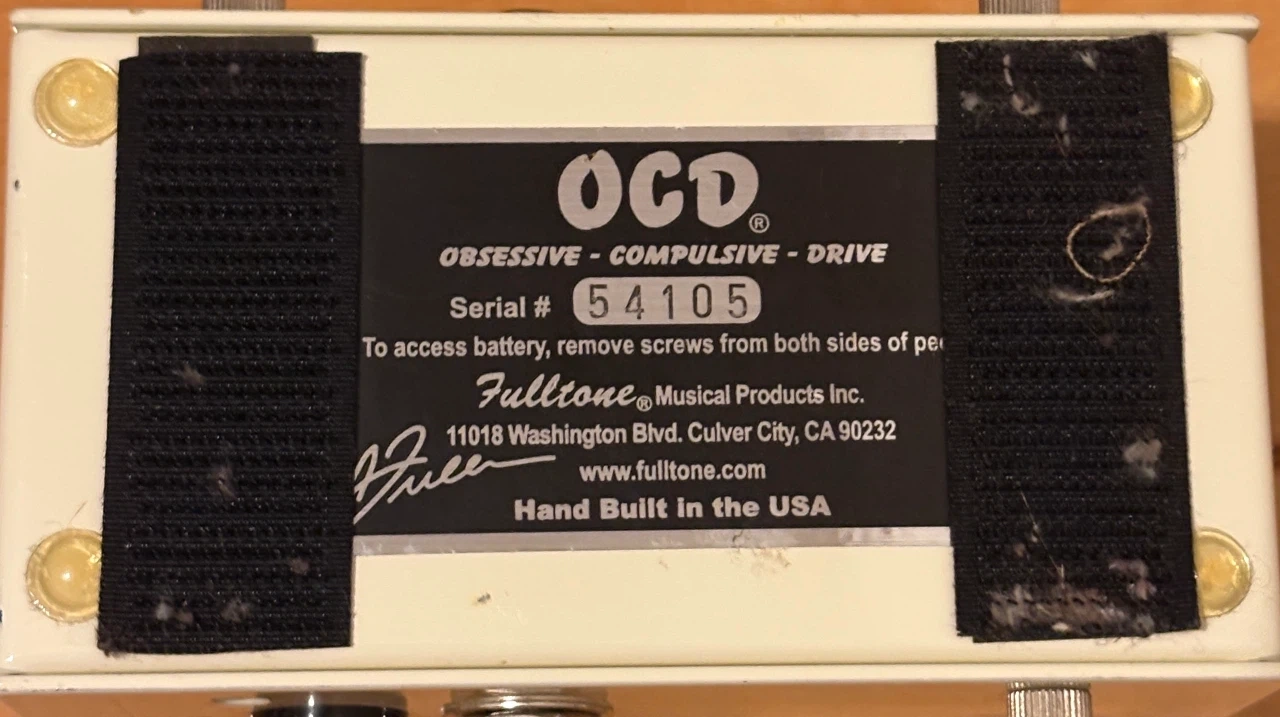 Fulltone OCD v1.4 オーバードライブ エフェクター 動作確認済みの写真2枚目