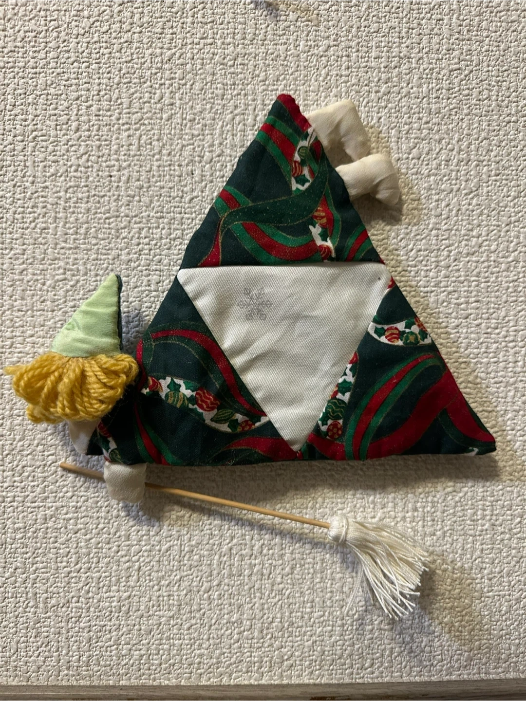 新品 ハロウィン飾り&クリスマス飾 ハンドメイド 布製 魔女or妖精