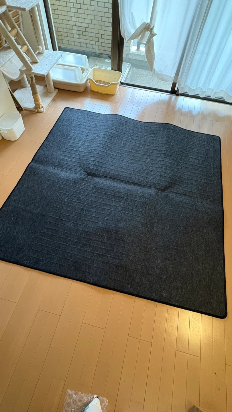 ゼンケン ホットカーペット 黒
