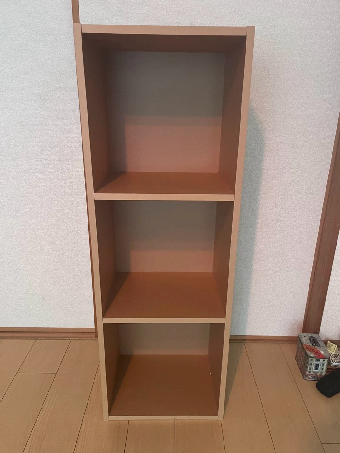 無印良品3段オープンラック カラーボックス