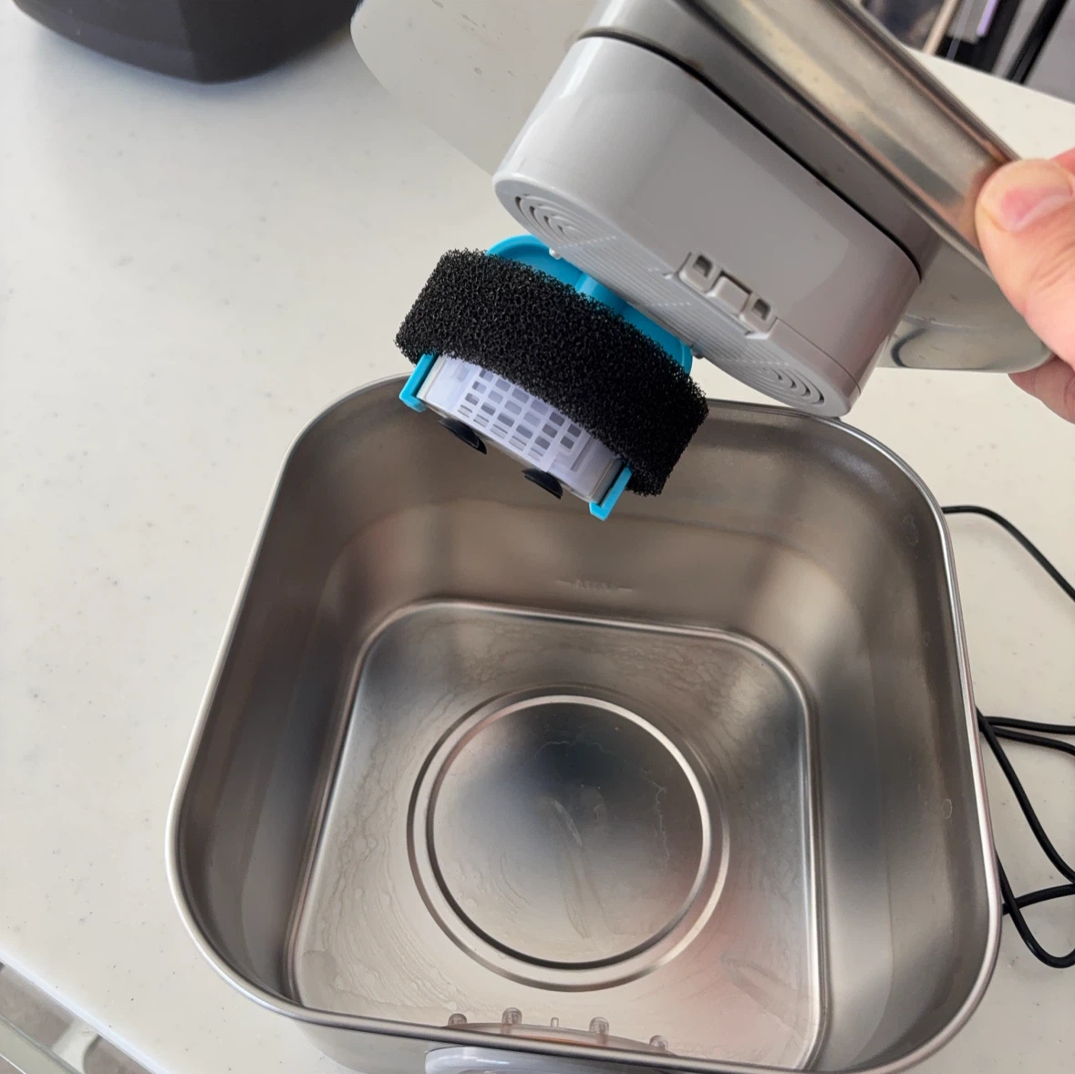 ステンレス ペット用自動給水器の写真3枚目