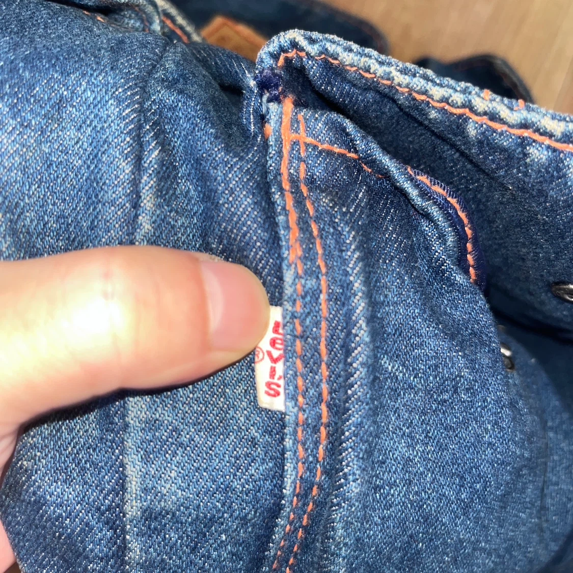 リーバイス デニムリュック バックパックの写真4枚目
