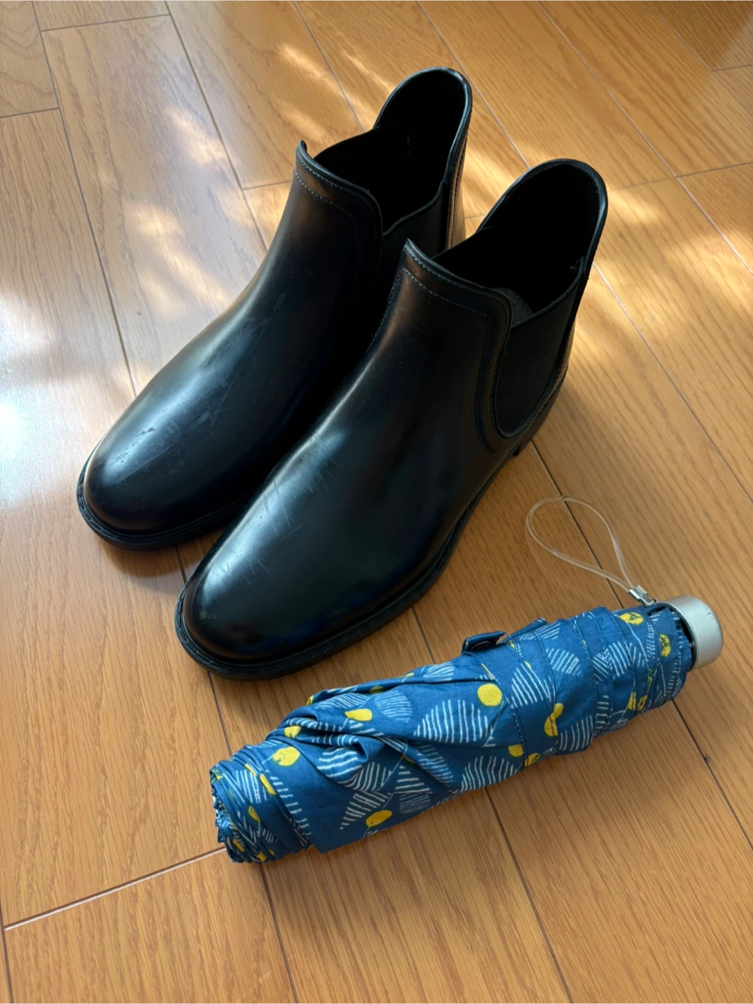 レインブーツ（サイズ38）&傘のセット