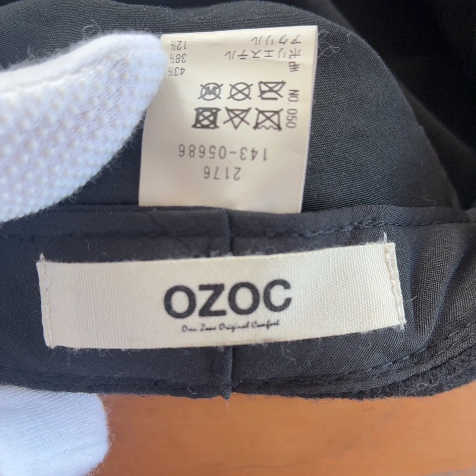 OZOC ウール混 キャスケットの写真3枚目