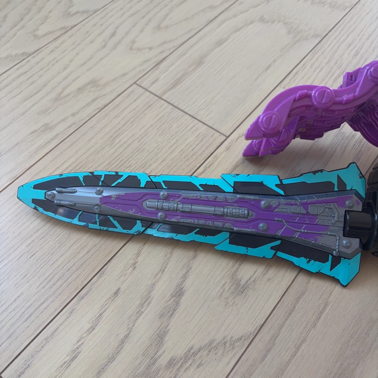 王様戦隊キングオージャー スパイダークモノスの変身武器「DXクモノスレイヤー仮面ライダー 変身武器 パープルの写真5枚目