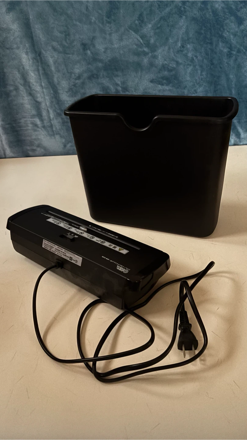 オーム電機 ストレートカットシュレッダー SHR-S106の写真3枚目