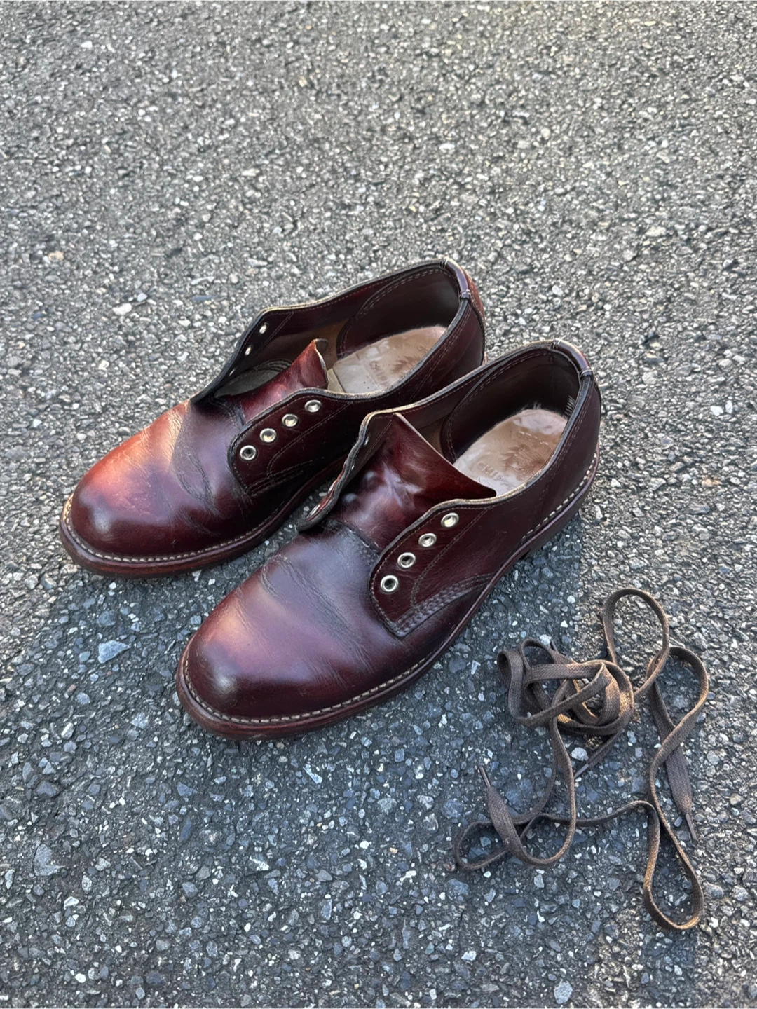 CHIPPEWA チペワ オックスフォード 革靴