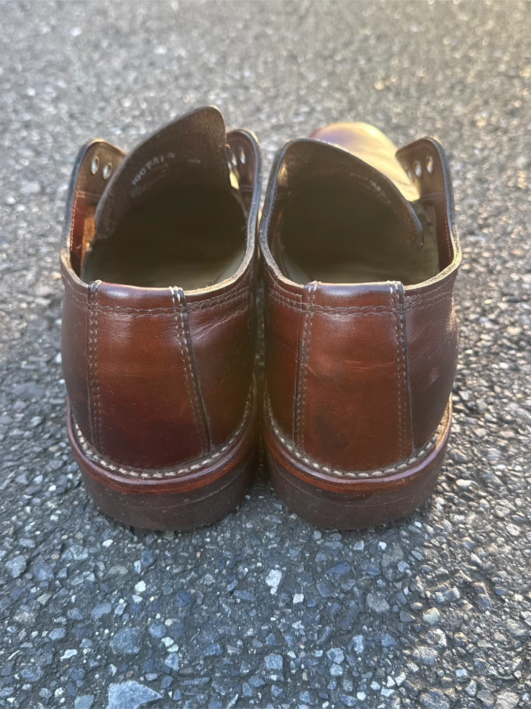 CHIPPEWA チペワ オックスフォード 革靴の写真6枚目
