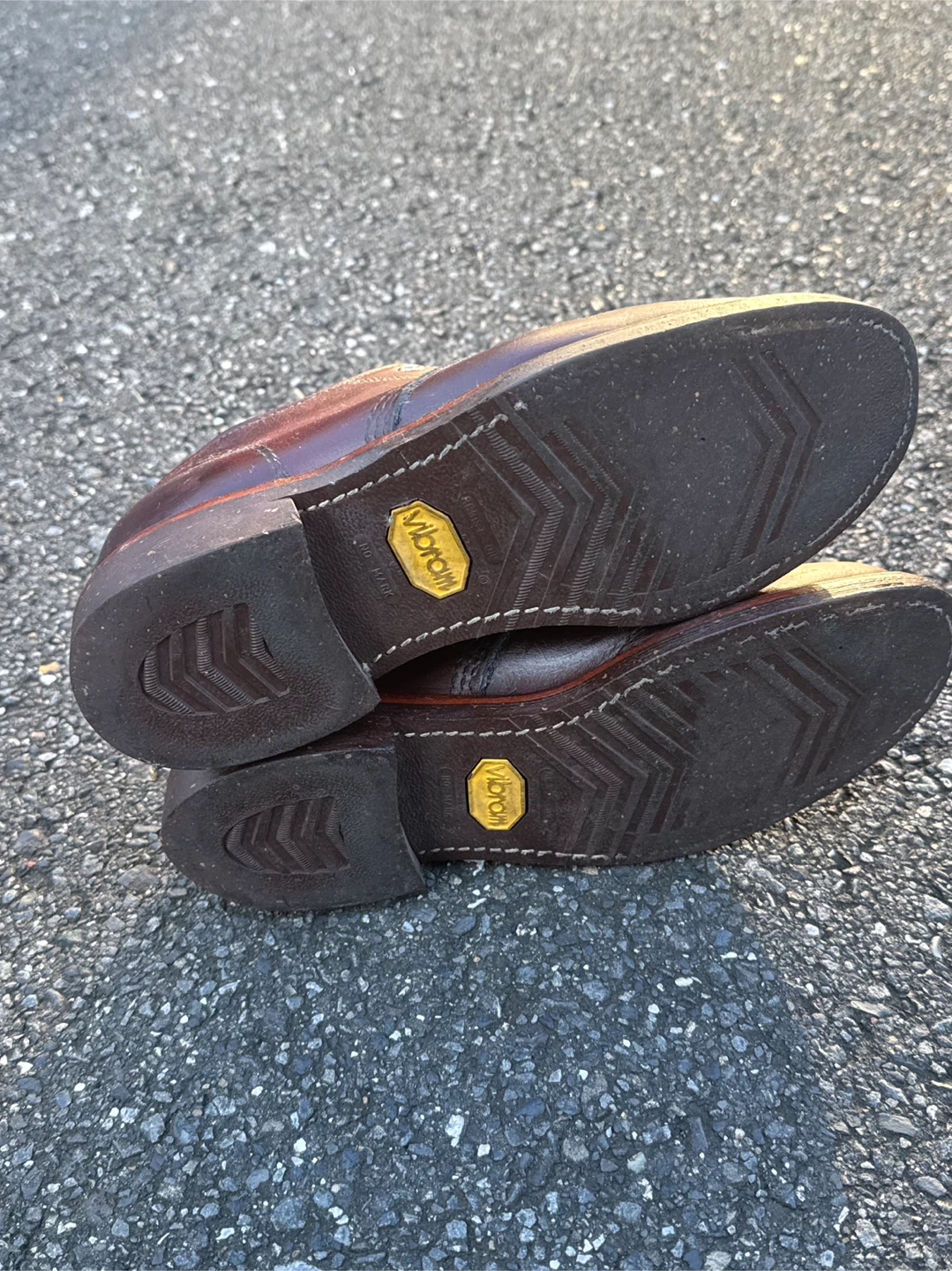 CHIPPEWA チペワ オックスフォード 革靴の写真7枚目