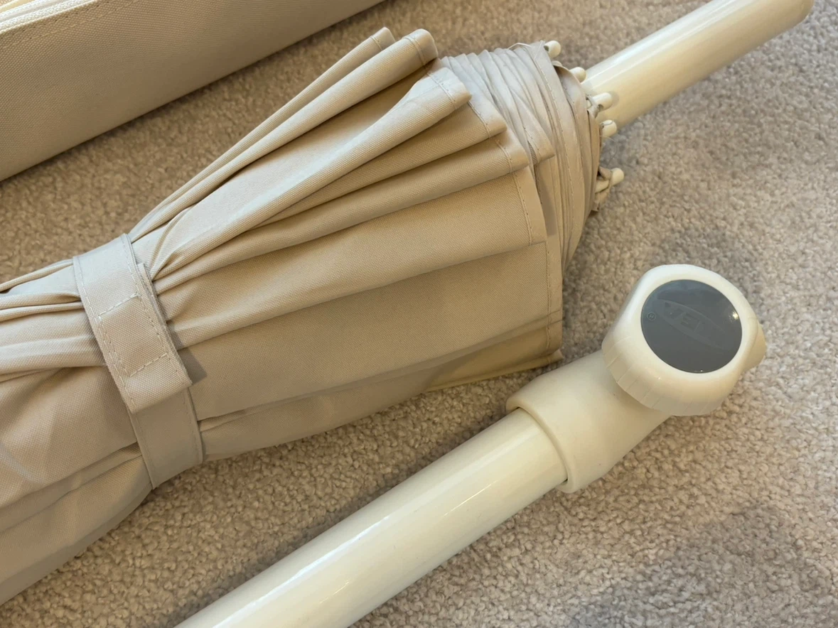 ikea パラソル samsö サムソー + 専用バッグ + パラソルベース2種の写真6枚目