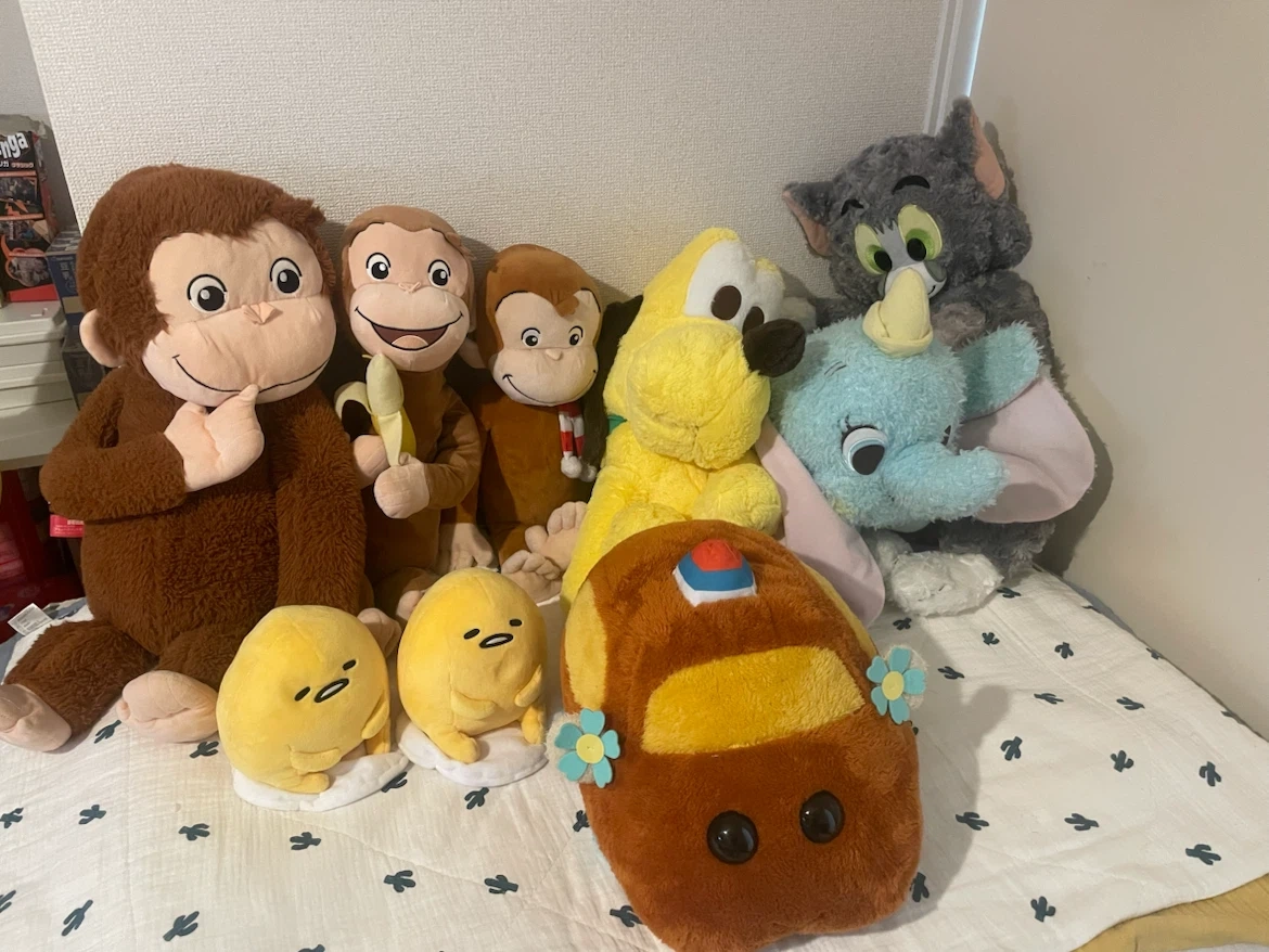 キャラクターぬいぐるみ 8点まとめ売り