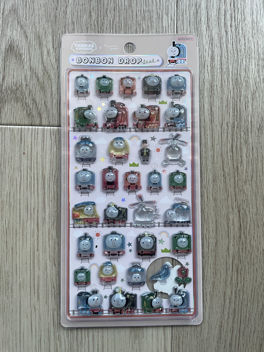 きかんしゃトーマス ボンボンドロップシール