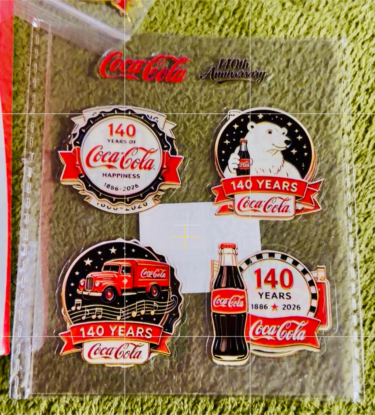 コカ・コーラ イヤホン ピンバッジセットの写真3枚目
