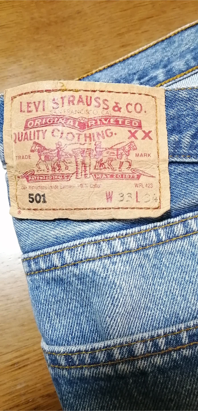 リーバイス 501 デニムパンツ W33 L34
