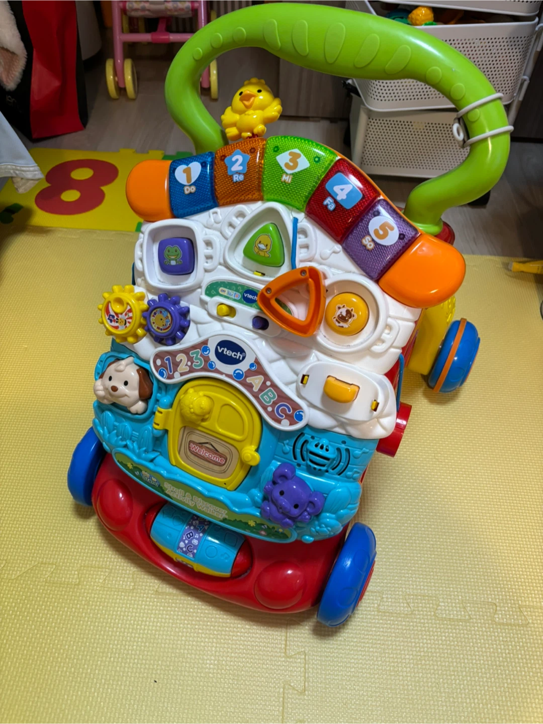 タカラトミー　知育玩具 セット 手押し車  ロケット まとめ売りの写真2枚目