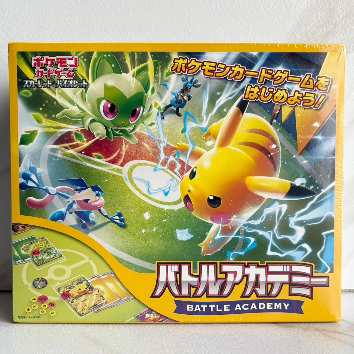 未開封☆ ポケモンカードゲーム スカーレット&バイオレットバトルアカデミー シュリンク付き