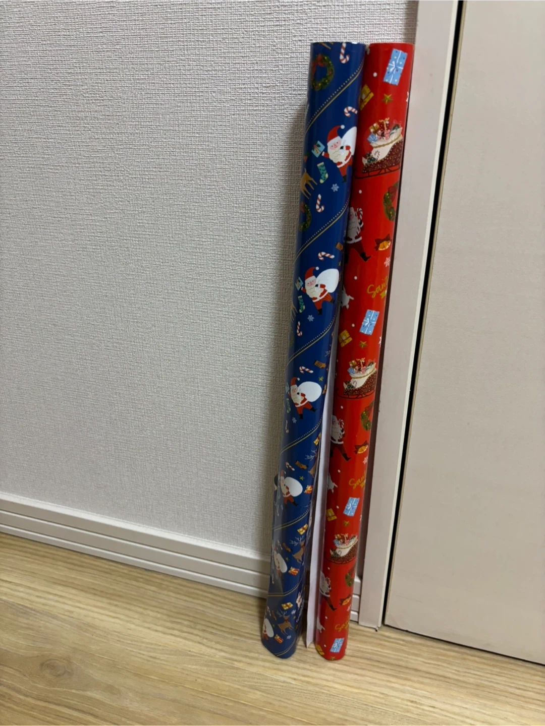 クリスマス靴下と包装紙 3点セットの写真3枚目