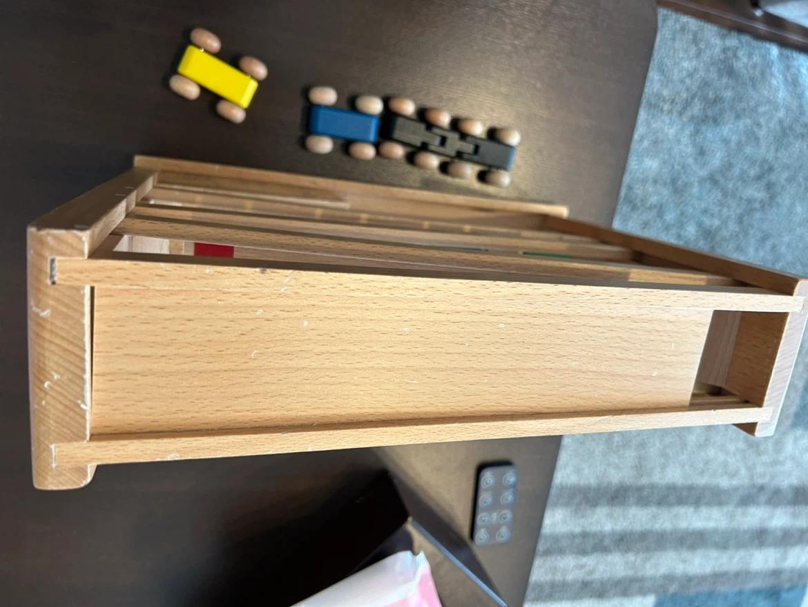 吊り橋ミニコースター Wooden toysの写真2枚目