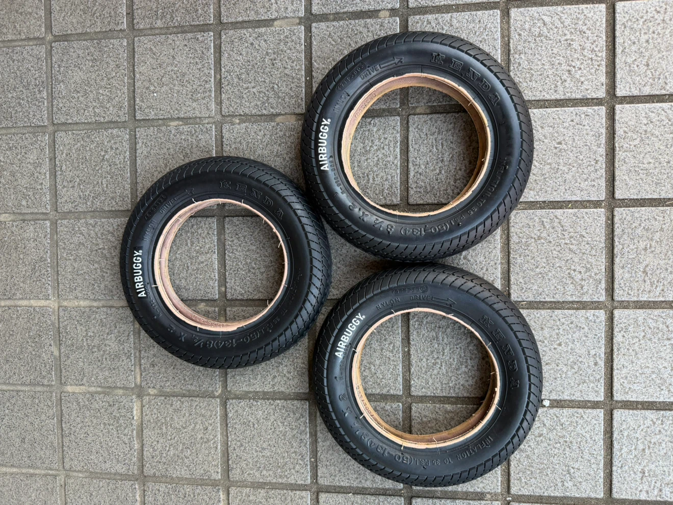 <無料で譲ります> エアバギー ベビーカー ココブレーキ 付属品多数の写真8枚目