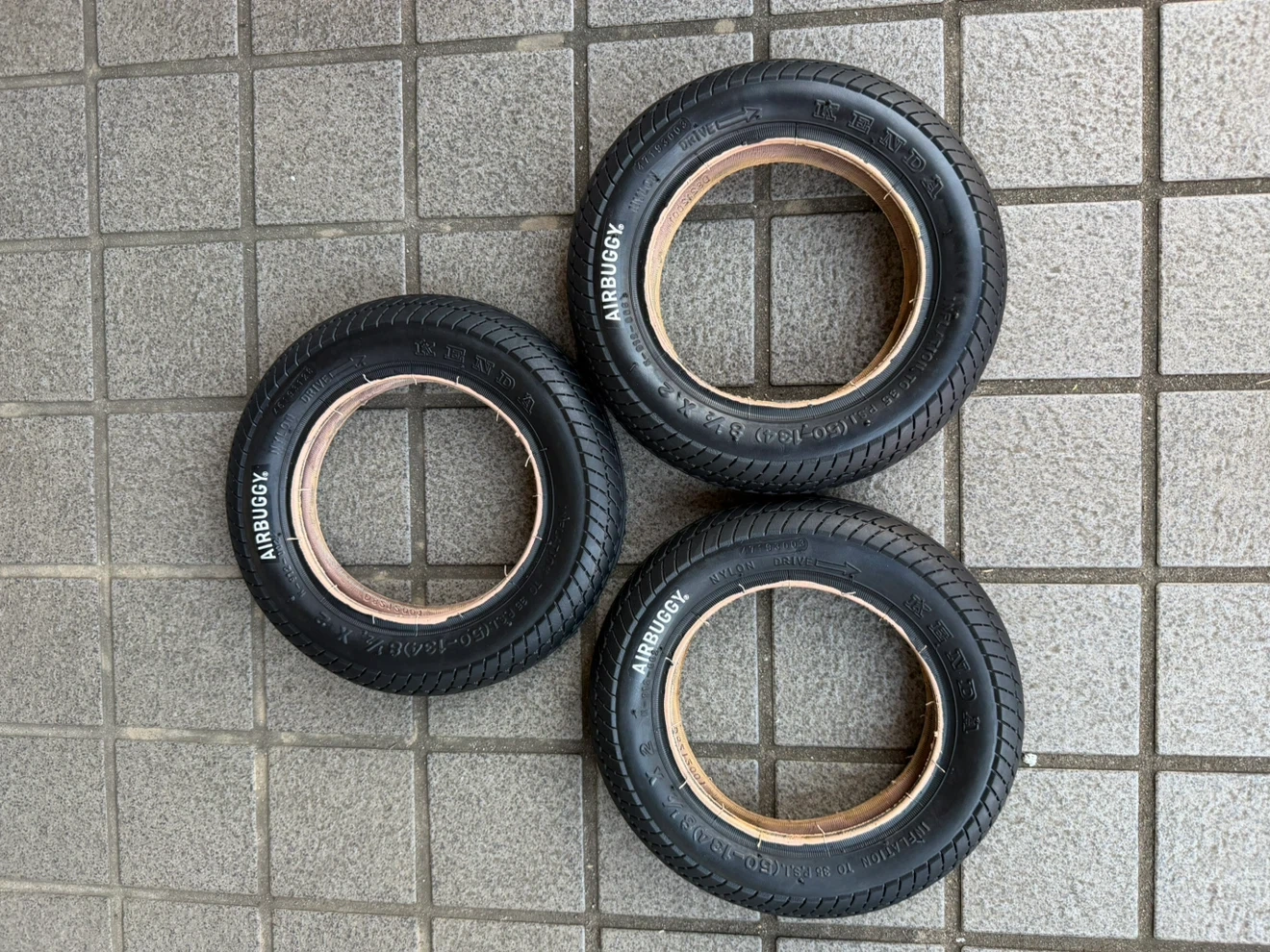 <無料で譲ります> エアバギー ベビーカー ココブレーキ 付属品多数の写真8枚目