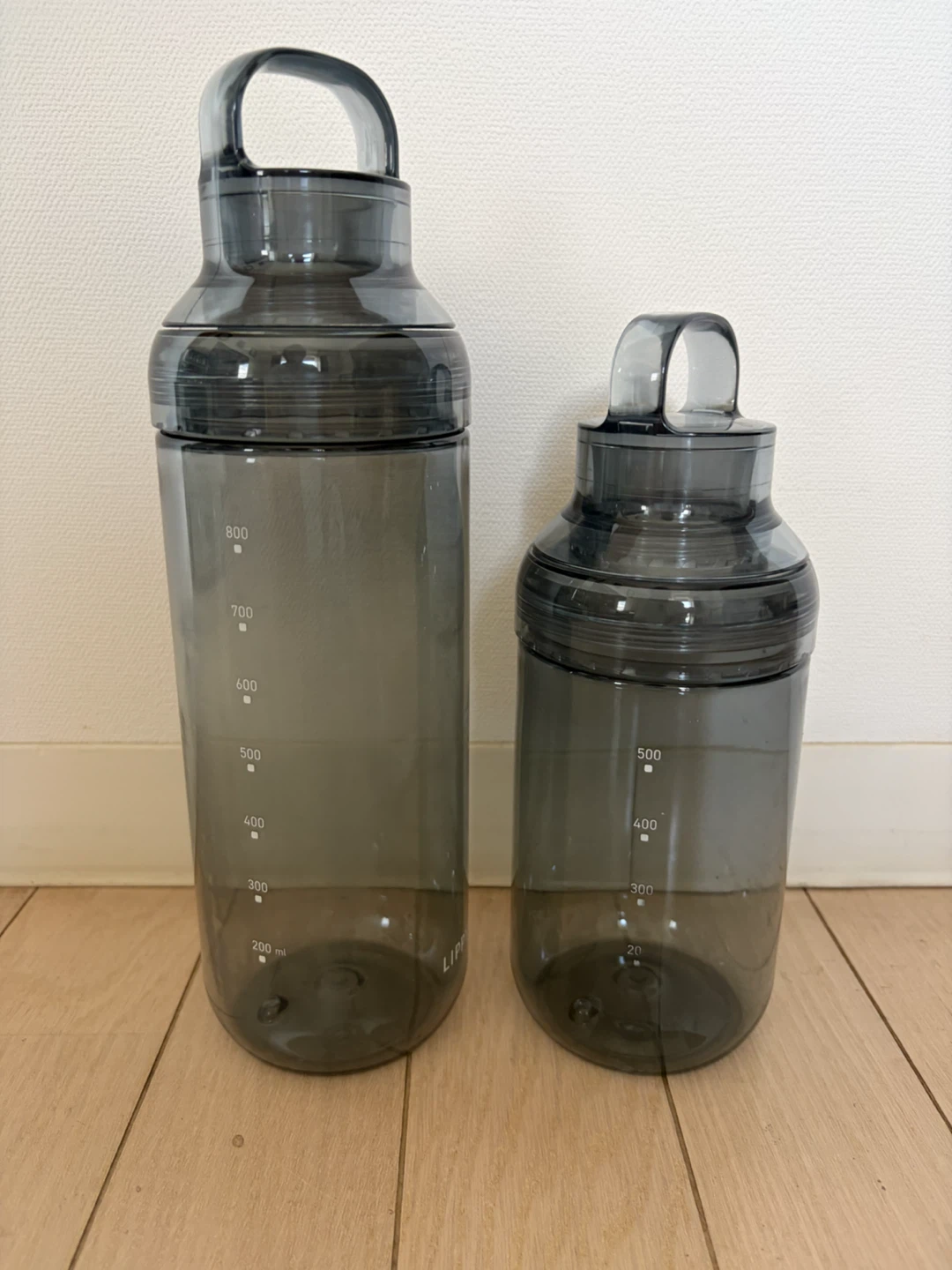 ボトル 2本セット グレー
