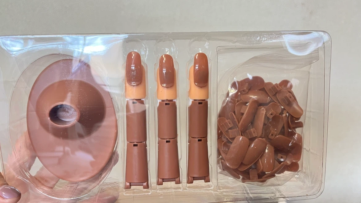 ネイルアート練習用ハンド